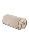 Fleecedecke Beige