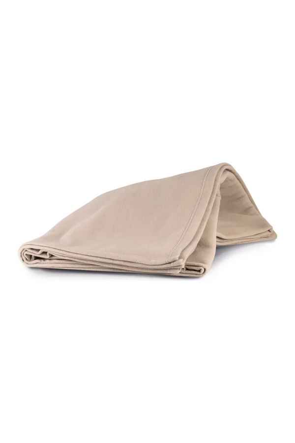 Fleecedecke Beige