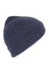 Klassische Strckmütze mit recyceltem Garn Horizon Blue heather
