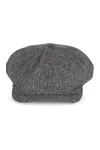 Newsboy-Kappe Herringbone Grey