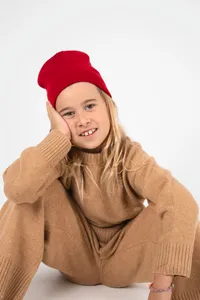 Knitted kids' BEANIE