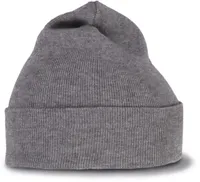 Beanie with turn-up