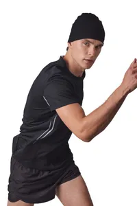 Sporty fitted beanie