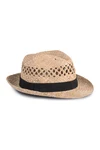 Braided Panama hat