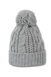Strickmütze Alloy Grey Heather