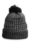 Bommelmütze Dark Grey Twist