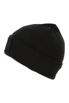 Recycelte Mütze mit Patch und Thinsulate™-Futter Black