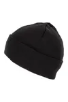 Recycelte Mütze mit Patch Thinsulate™-Futter Black