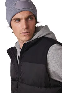 Beanie with patch