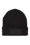 Mütze mit Patch Black