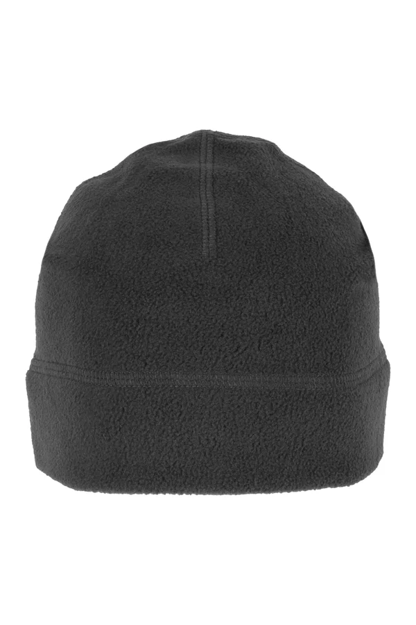Recycelte Mütze aus Mikrofleece Dark Grey