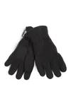 Recycelte Handschuh aus Mikrofleece und Thinsulate Black