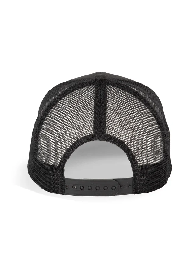 Trucker Cap - 6 Panels Black