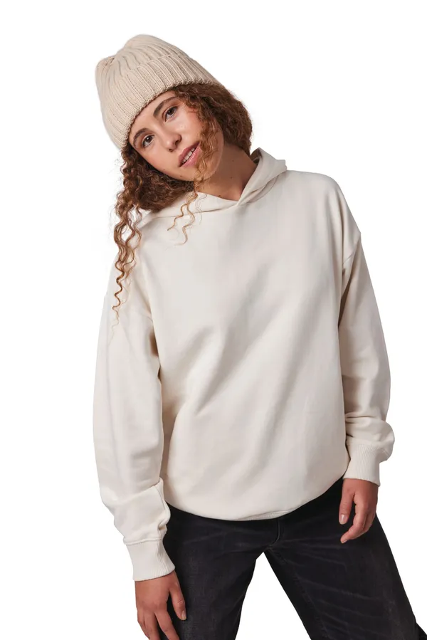 Double ribbed beanie with turn-up