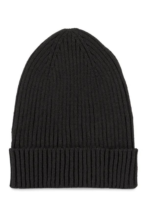 Lange Mütze Black