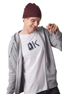 Fine knit beanie