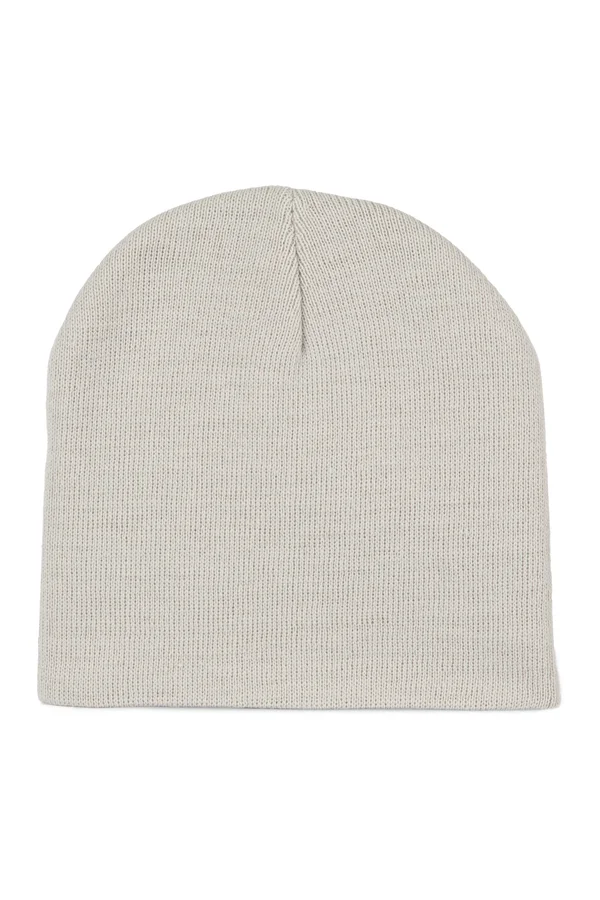 Feinmaschige Mütze Sweet Grey