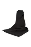 Schal aus Rippstrick Black