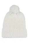 Bommelmütze off white