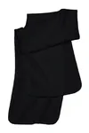 Fleece-Schal Black