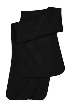 Fleece-Schal Black