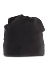 Fleecemütze Black