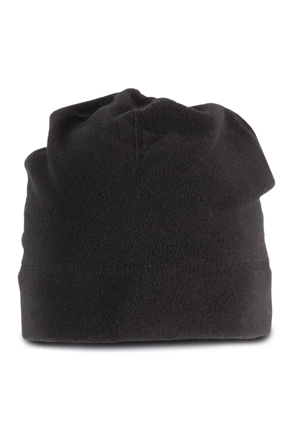 Fleecemütze Black