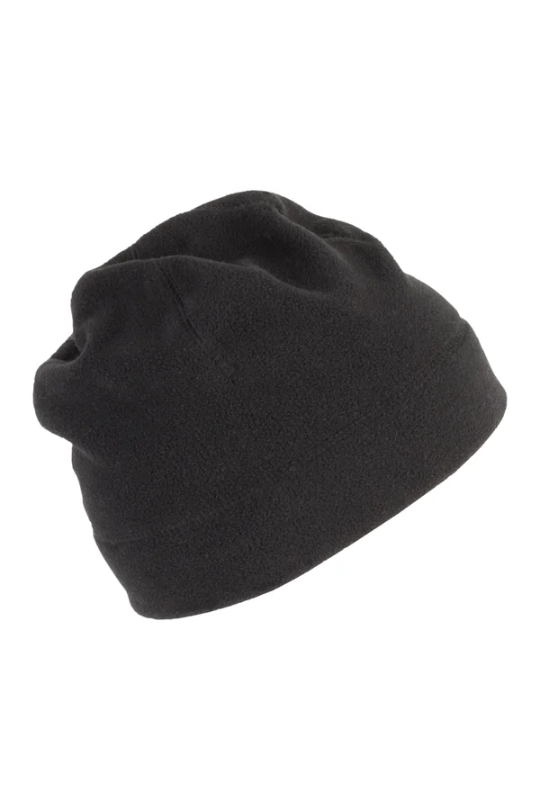 Fleecemütze Black