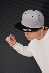 Cap flat peak - 6 panels