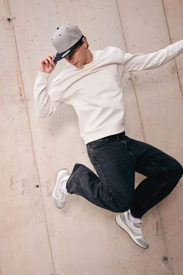 Cap flat peak - 6 panels