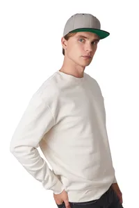 Cap flat peak - 6 panels