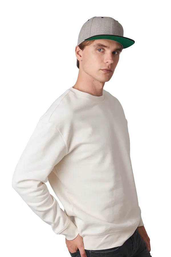 Cap flat peak - 6 panels