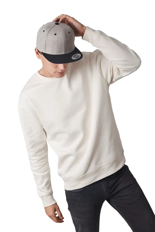 Cap flat peak - 6 panels