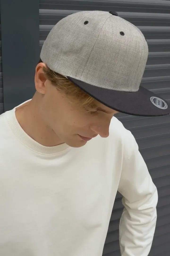 KP910-Cap flat peak - 6 panels
