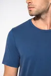 Kurzarm-T-Shirt für Herren Vintage Denim