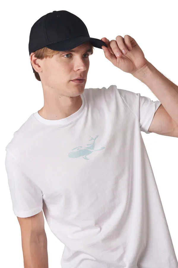 Recycled cotton cap - 6 panels