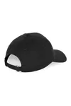 6-Panel-Kappe aus recycelter Baumwolle Black