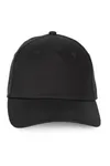 5-Panel-Kappe aus recycelter Baumwolle Black