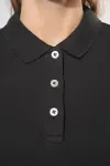 Ladies' vintage short sleeve polo shirt