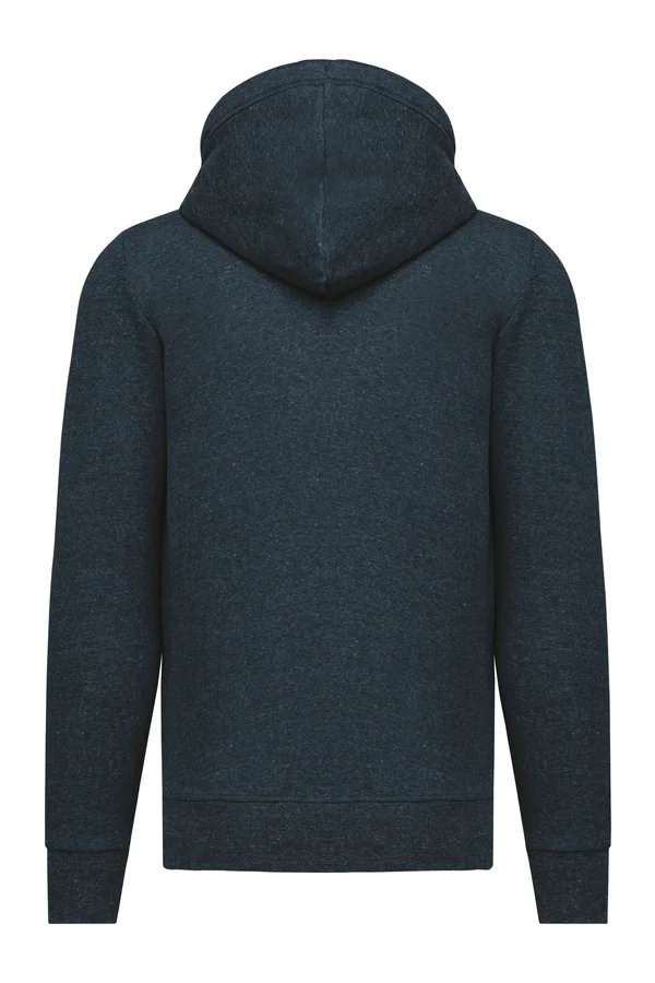 Herren Kapuzensweatshirt mit Reißverschluss Night Blue Heather