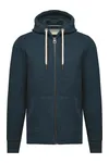 Herren Kapuzensweatshirt mit Reißverschluss Night Blue Heather