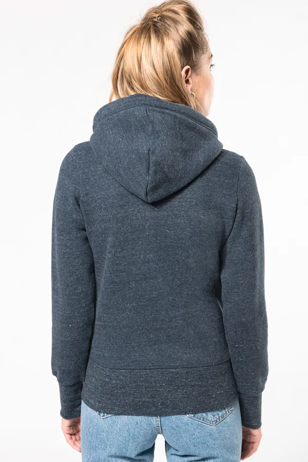 Damen Kapuzensweatshirt mit Reißverschluss