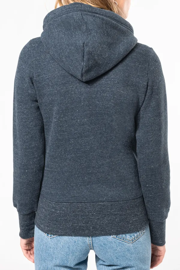 Damen Kapuzensweatshirt mit Reißverschluss