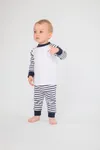 Streifen-Pyjama Navy / White