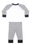 Streifen-Pyjama Navy / White