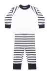 Streifen-Pyjama Navy / White
