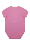 Body mit kurzen Ärmeln aus Bio-Baumwolle Bright Pink