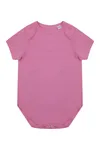 Body mit kurzen Ärmeln aus Bio-Baumwolle Bright Pink