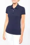 Ladies' short-sleeved polo shirt