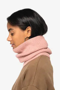 Eco-friendly unisex merino wool neckwarmer